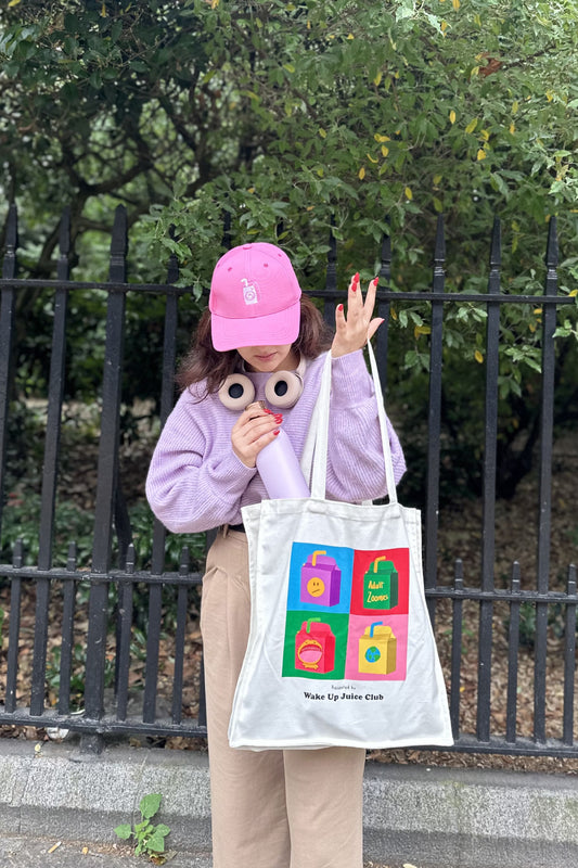 Wake Up Juice Tote Bag
